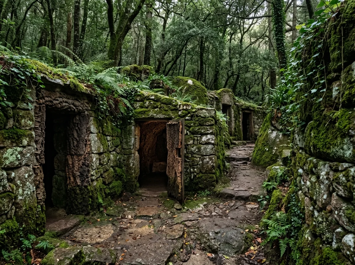 Cork-lined cells of Convento dos Capuchos, a quiet alternative to crowded Sintra palaces