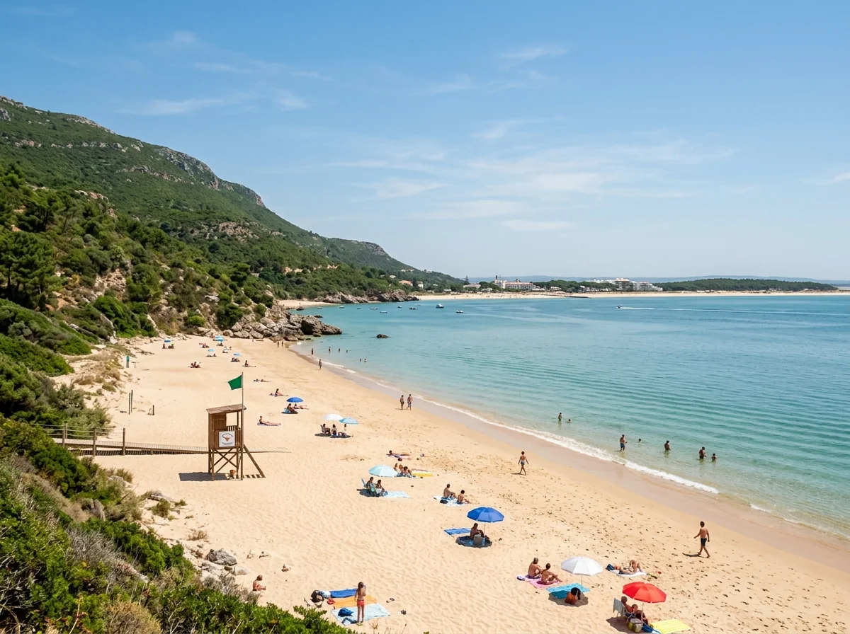 Praia da Figueirinha, the family-friendly Arrabida beach near Setubal