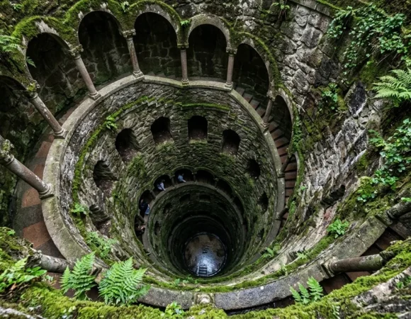 The Initiation Well at Quinta da Regaleira